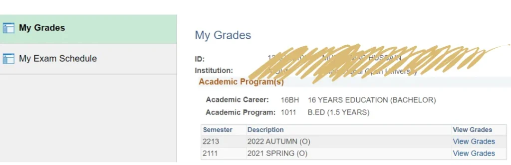 How to check AIOU Matric result Spring 2024